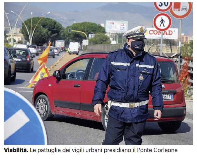 Gds Palermo Polizia Municipale In Campo Pure Lautovelox Il Ponte