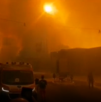 La Sicilia Brucia Inferno Di Fuoco A Enna Abitanti In Fuga Dalle