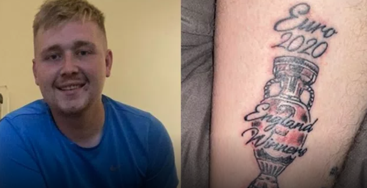 Euro2020 parla il tifoso inglese che si è tatuato la Coppa Lo rifarò