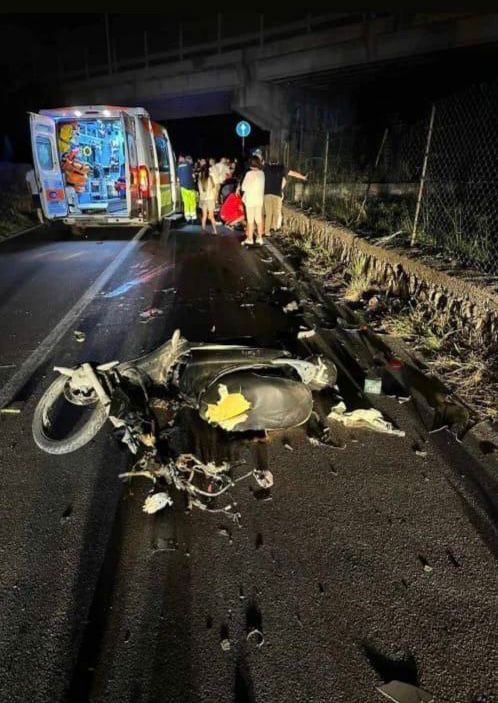 Carini Incidente Nella SS113 Impatto Frontale Tra Un Auto E Una Moto