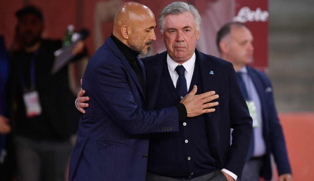 Luciano Spalletti e carlo Ancelotti