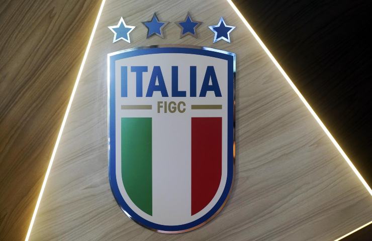 Lo stemma della Figc