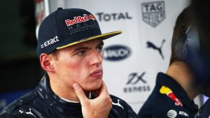 Max Verstappen pensieroso