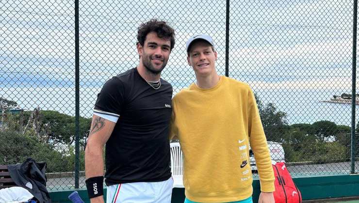 Matteo Berrettini e Jannik Sinner