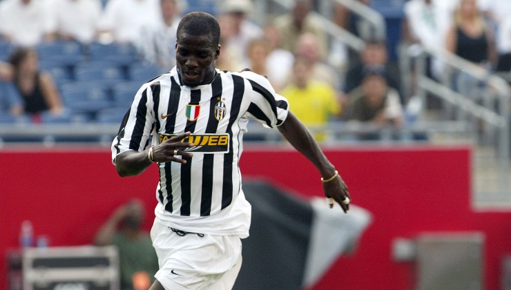 Stephen Appiah in maglia Juventus