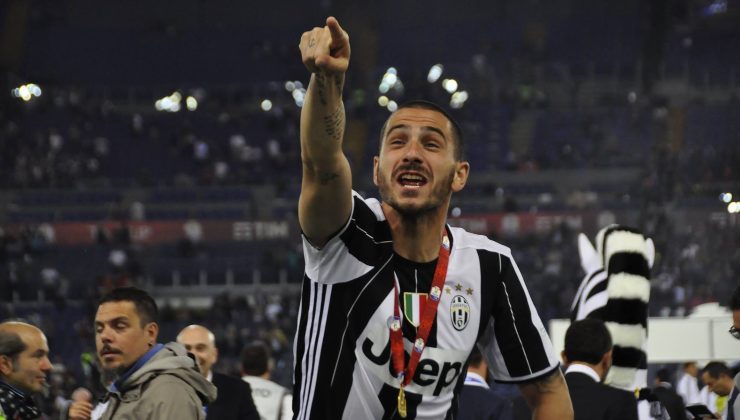 Bonucci ai tempi della Juventus