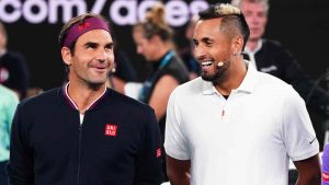 Kyrgios e Federer