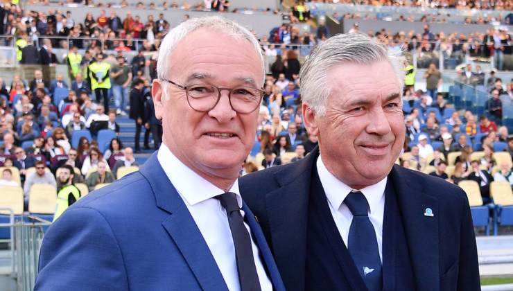 Ranieri sceglie Ancelotti come prossimo tecnico della Roma 